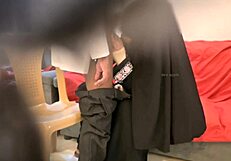 lucky doctor gets deep blowjob from sexy hijab arab patient in hospital