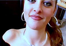 Little French slut Moana Mendez moans on desk as rough fucking leads to orgasmic facial cumshot petite style