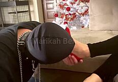 WOW, MISTRESS MARIKAH BENTLEY LEADS ME AROUND HOUSE ON DOG LEASH!