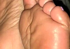 candid ebony soles get wet and shiny in hidden footage vol 3