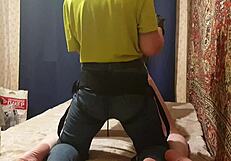 hey sissy sasha!! mistress anastasia pounds your ass with her thick strapon