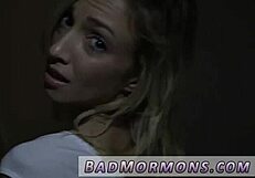 Sweet French virgin teen's first hardcore casting interview turns punishing sex.