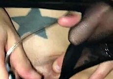 Skinny Milf Wife Spreads Panties Pussy Wide For Close-Up Cumshot Cover