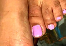 candid ebony soles get wet and shiny in hidden footage vol 3