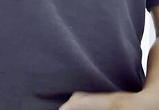 whatsapp video call leads to daddy shower pussy pounding creampie