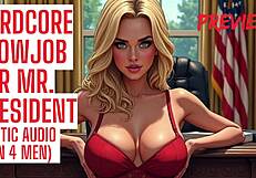 mr president gets intense hardcore blowjob in steamy audio tale