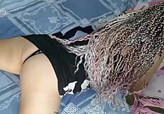 Padrastro Sneaks into Hijastra's Room and Fills Her Virgin Pussy Raw!