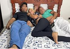 Movie Night I Fuck Best Friend's Hot Girlfriend NTR
