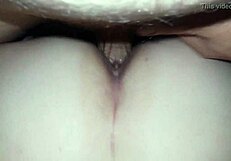 Intense feelings from close up wet fat pussy view