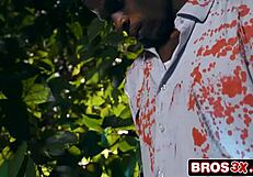 whoa, halloween latina teen hookup explodes into hung bbc zombie doggystyle pounding cowgirl ride