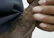 whatsapp video call leads to daddy shower pussy pounding creampie