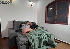 Watch Hubby Fuck Wife While Cuck Watches Curvy Latina