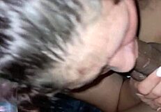 Damn, Wife Deepthroats Monster BBC in Swinger Group Suck Fest!