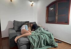 Watch Hubby Fuck Wife While Cuck Watches Curvy Latina