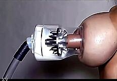 Ready to suck these huge long lactating nipples gushing milk?