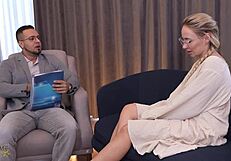 therapist's monster cock pounds patient to screaming orgasms