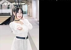 airi habita's sexy glasses jerk off contest challenge part 2