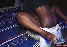 i played with her oiled ass and wet pussy before the match started