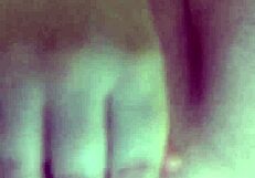 watch her huge pussy lips squirt close-up on dildo