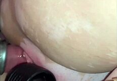 Explosive Multiple Pussy Orgasms During Naked Cock Fuck!