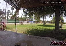 imagine flashing naked in the park groping stepdaddy's cock as strangers stare