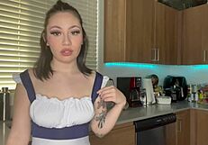 i'm a tiny maid with big tits begging for that raise right now