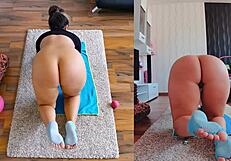 i'm sweatin naked dual cam workout uncensored brace yerself for it