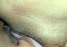 she gives the best blowjob then rides her ex boyfriend's cock in closeup for hardcore fucking scene