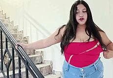 mi vecina infiel con curvas folla duro con su vecino musculoso en secreto