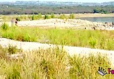 damn the swamp got her so horny briseida myers fucks outdoors!!