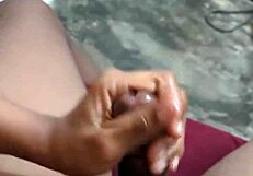 she handles and pleases that monster big cock perfectly