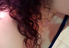 damn babyluna939's bikini try-on turns into mouth fuck and creampie!