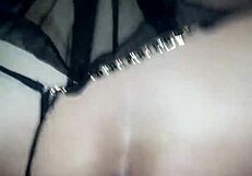 Peruvian Milf's Menstruating Pussy and Ass Get Hardcore Bareback Pounding