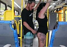 dude that creepy old guy gropes and jerks off on the curvy brunette bus girl till he cums