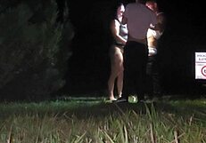 met two fans at club got wet let them bareback fuck street orgy