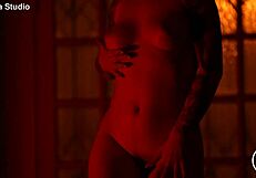emo goth teen strips pierced nipples in ripped clothes world