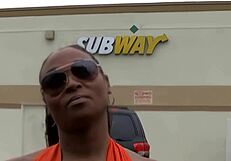paid black hooker takes big black cock outdoors