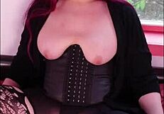 bbw shemale sleeve my cock then take hot cumshot