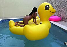 Maxine X Fingers Her Huge Tits and Fat Ass in Solo Masturbation Frenzy