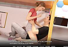 university of problems part 10: coed slurps big cock in shower