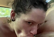 Real hooker swallows every cum load after sloppy deepthroat sucks!