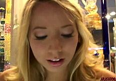 Holly Wellin Fingers Ashley Jensen Before Strapon Lesbian Ride!