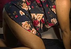 oiled smoking Malaysian babe teases for deep fuck?