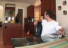 Laurie Vargas' Hairy Pussy Anal Slammed by Massive BWC