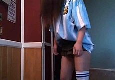 i take brutal ball kicks from her in session 109