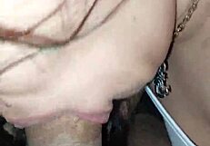 Friend's girlfriend cheats sucking my cock she can't resist it