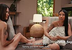 stepsisters' surprise party becomes family foursome with khloe kapri, shay sights, ameena green, rose carter