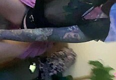 Slide Panties Aside Big Cock Pounds Wet Pussy