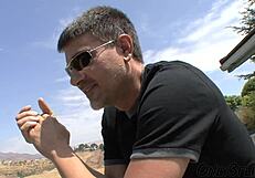 sexy model drilled hard in steamy ffm threesome orgy