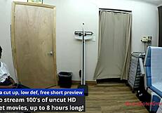 Rina's Yearly Checkup Exposes Gaping Pussy and Petite Tits
